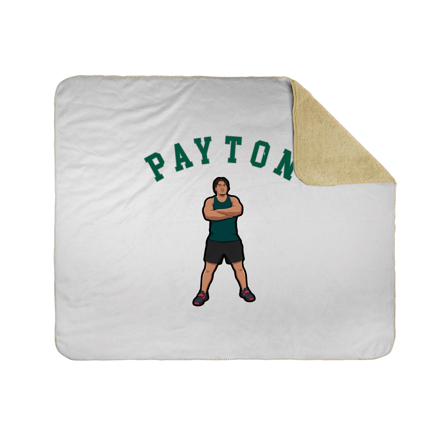 Throw Blanket — Shirsey Arch in White