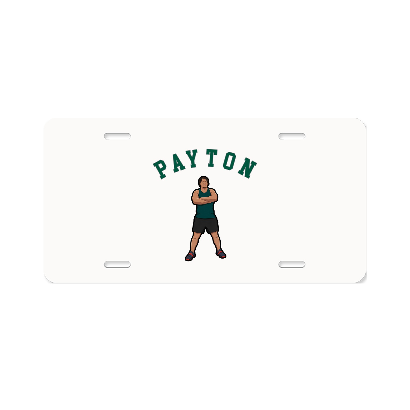 License Plate — Shirsey Arch in Classic