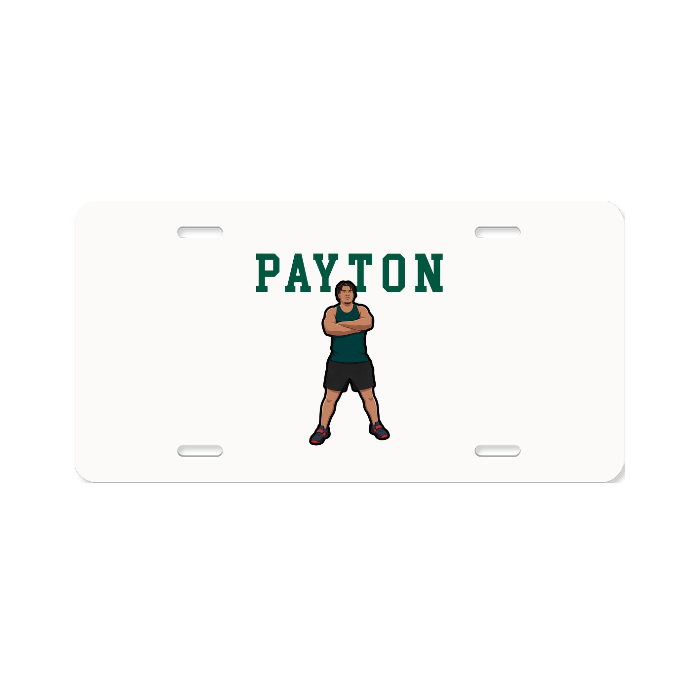 License Plate — Shirsey in Classic
