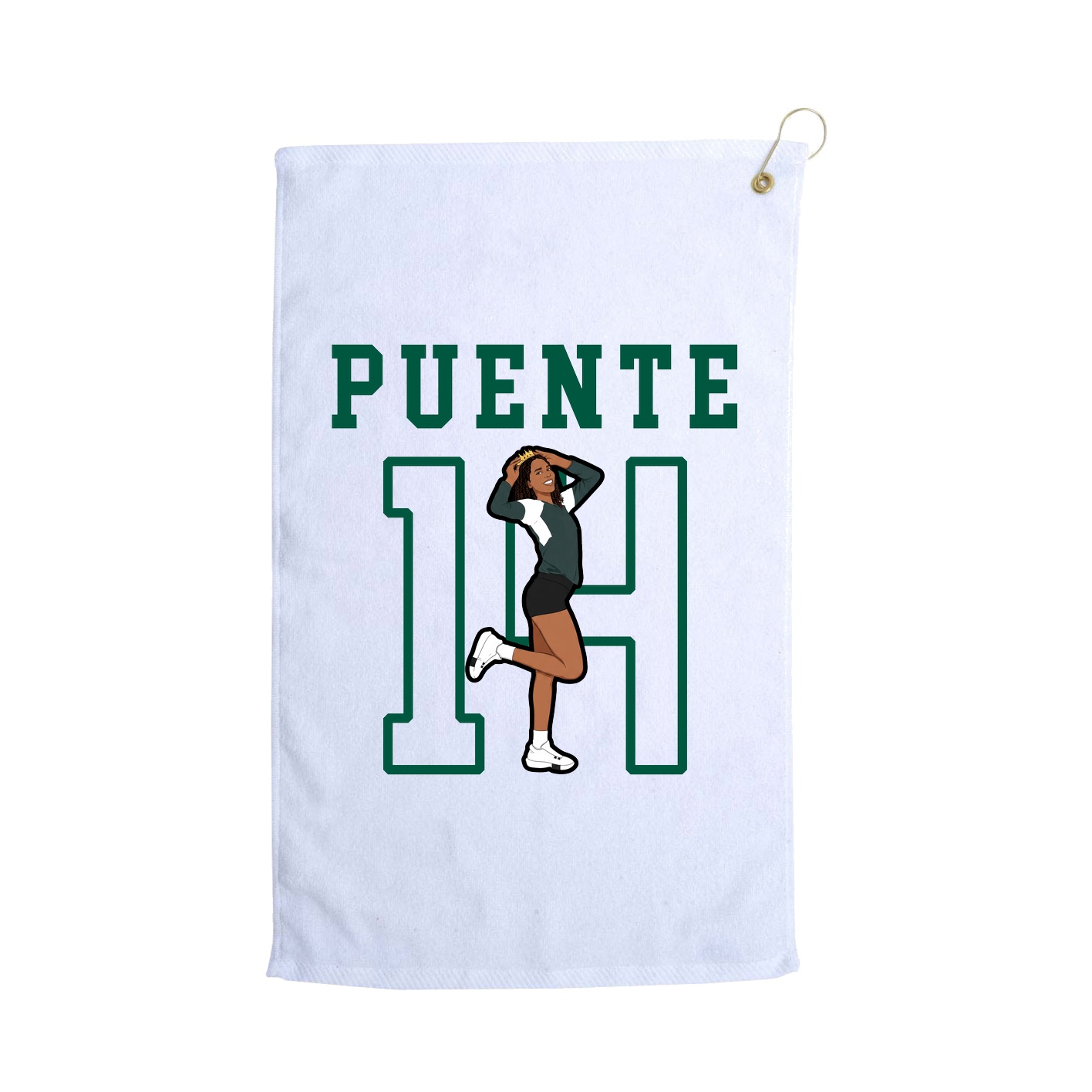 Golf Towel — Shirsey in White