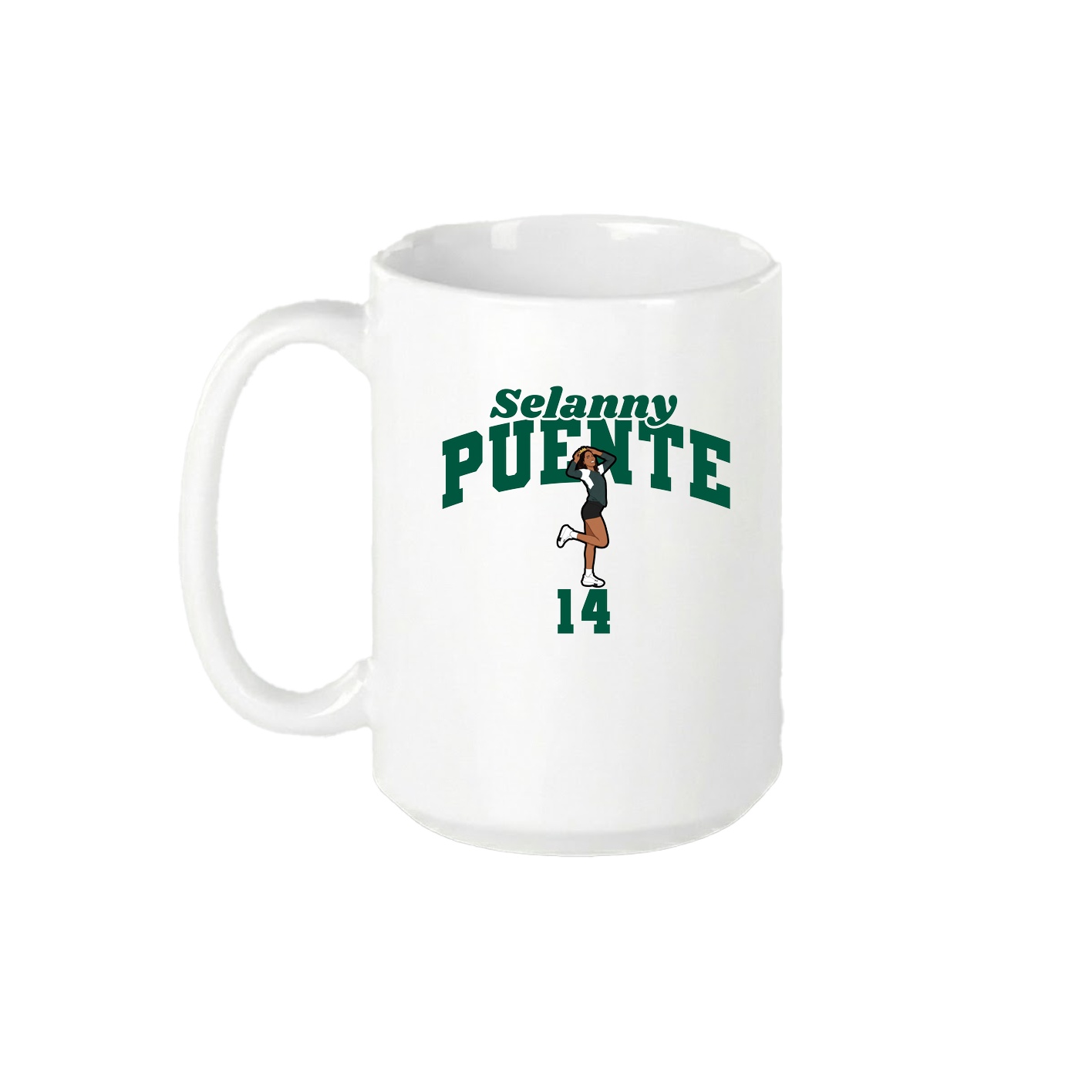 15oz Coffee Mug — Signature Arch in White