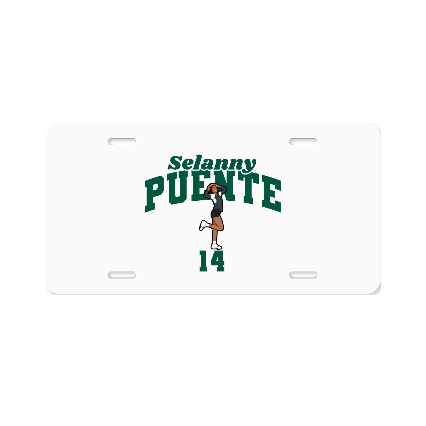 License Plate — Signature Arch in Classic