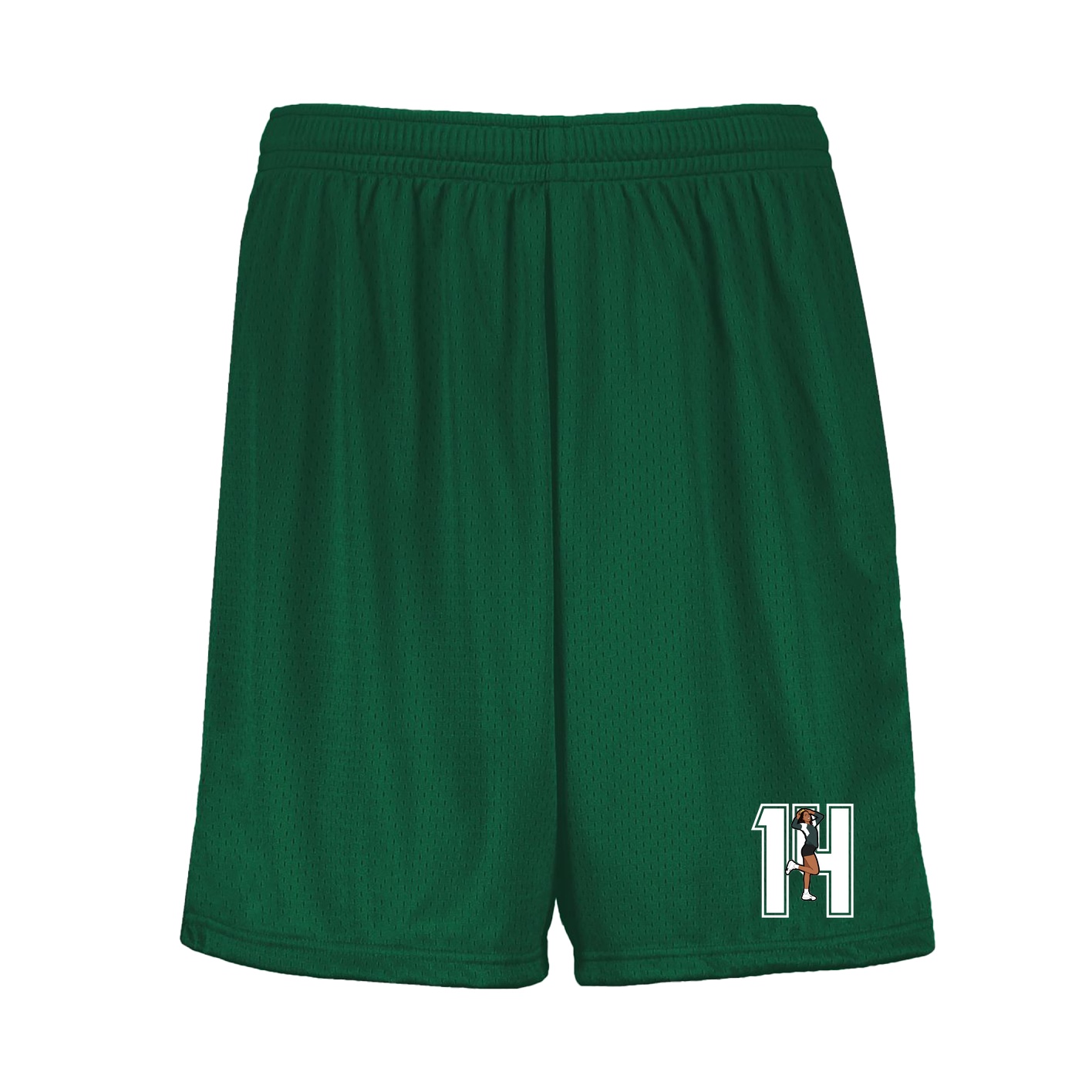 Shorts — Number in Green
