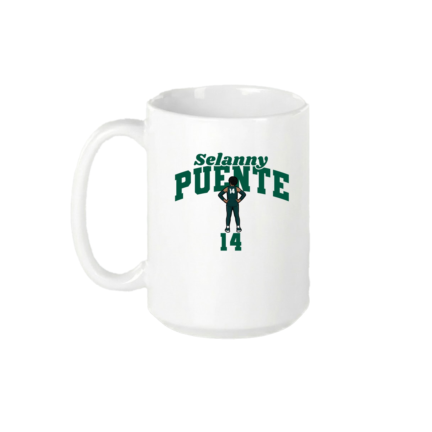 15oz Coffee Mug — Signature Arch in White