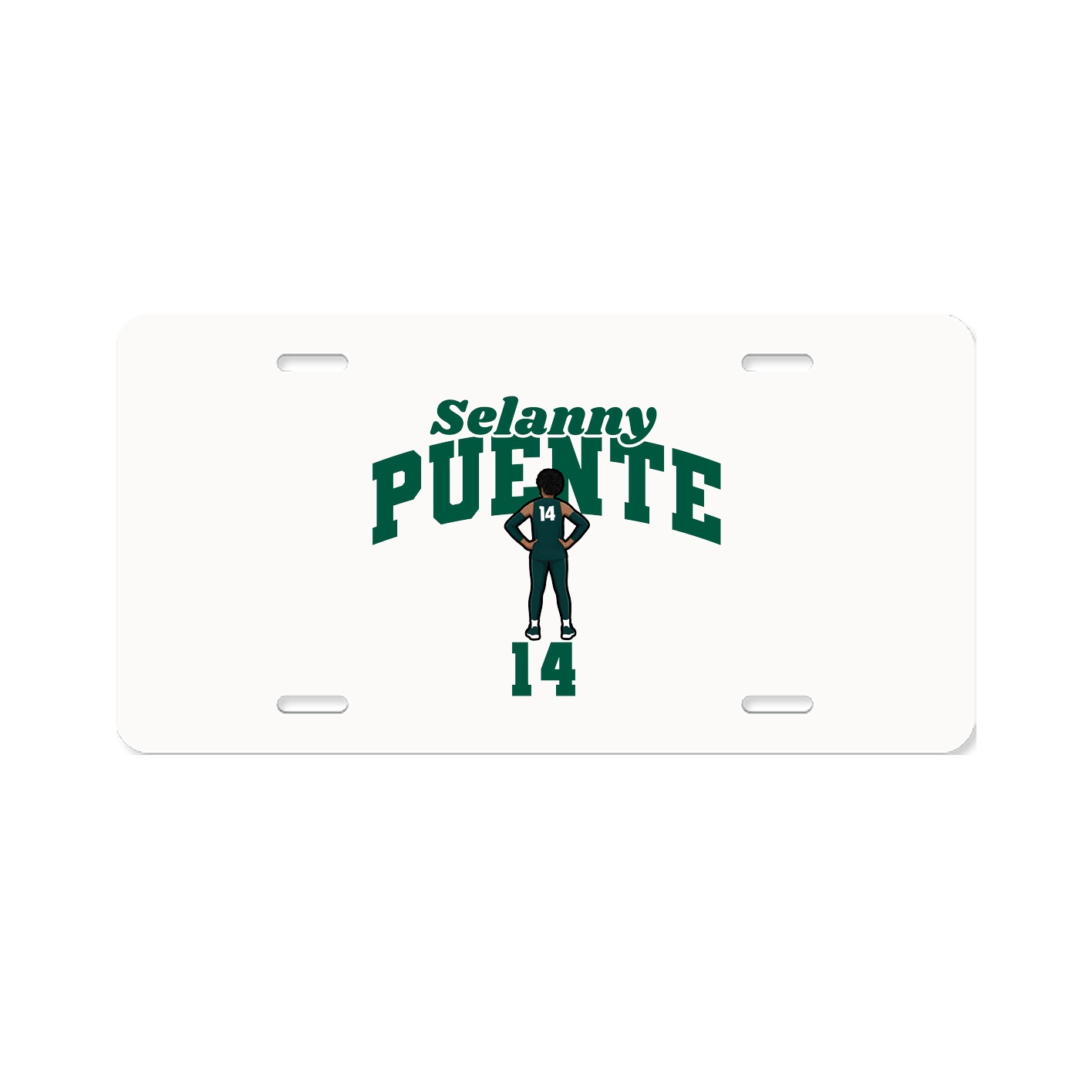 License Plate — Signature Arch in Classic