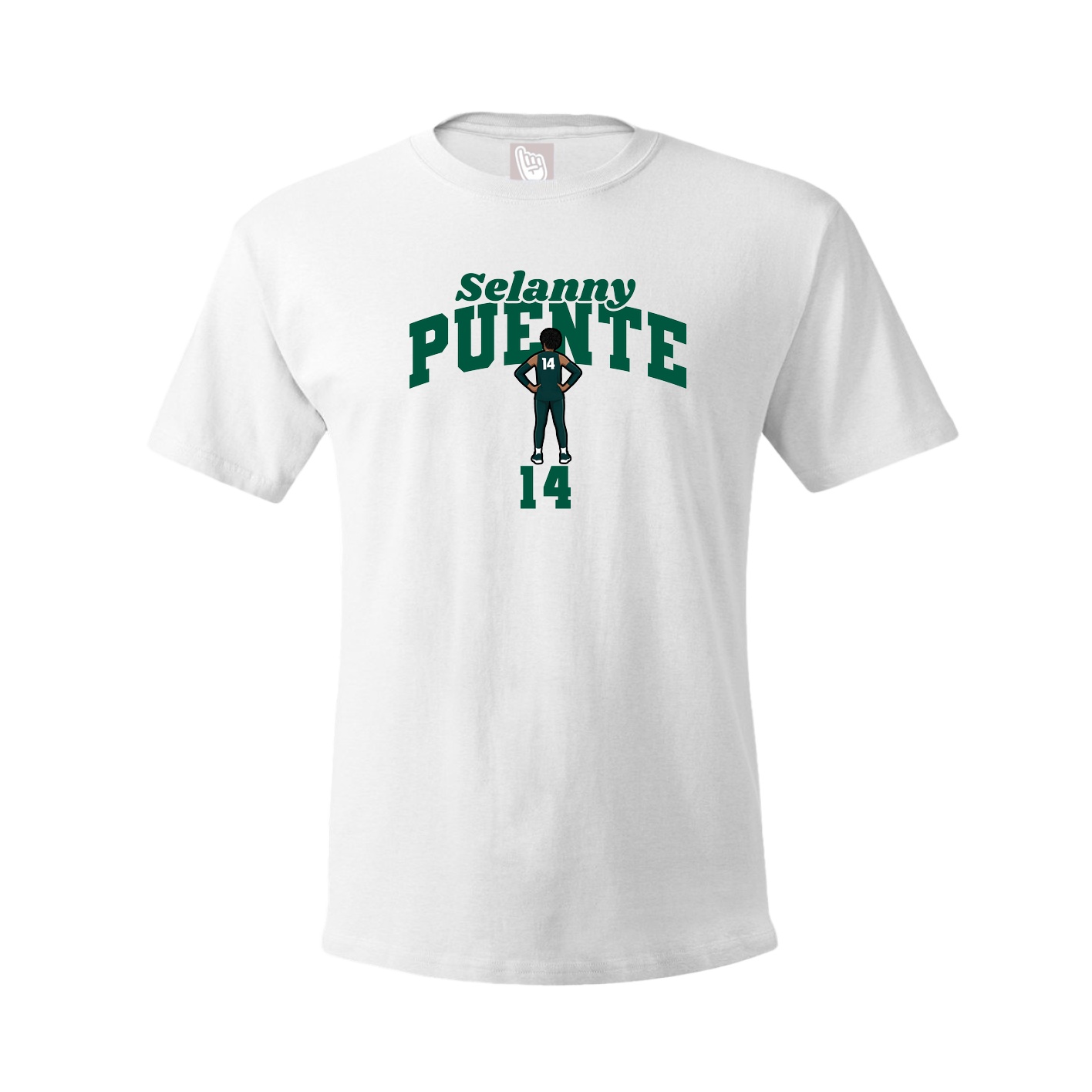 Youth Tee — Signature Arch in White
