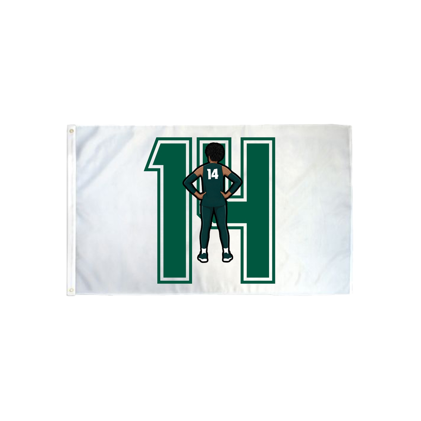 3x5 Flag — Number in Classic