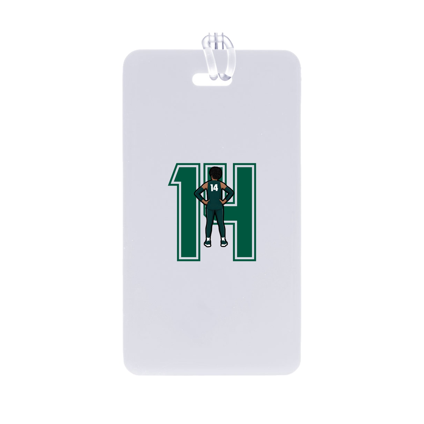 Bag Tag — Number in Classic