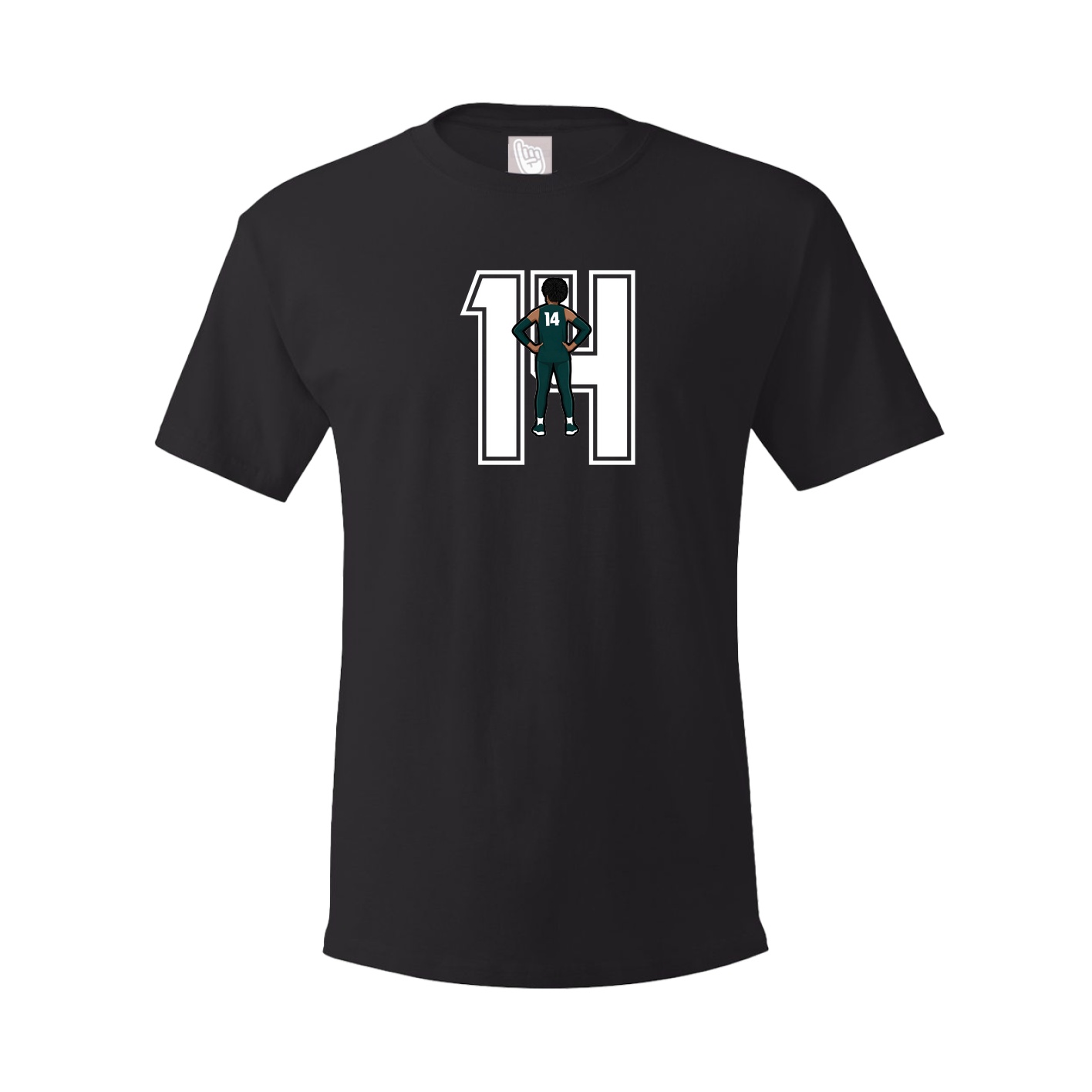 Tee — Number in Black