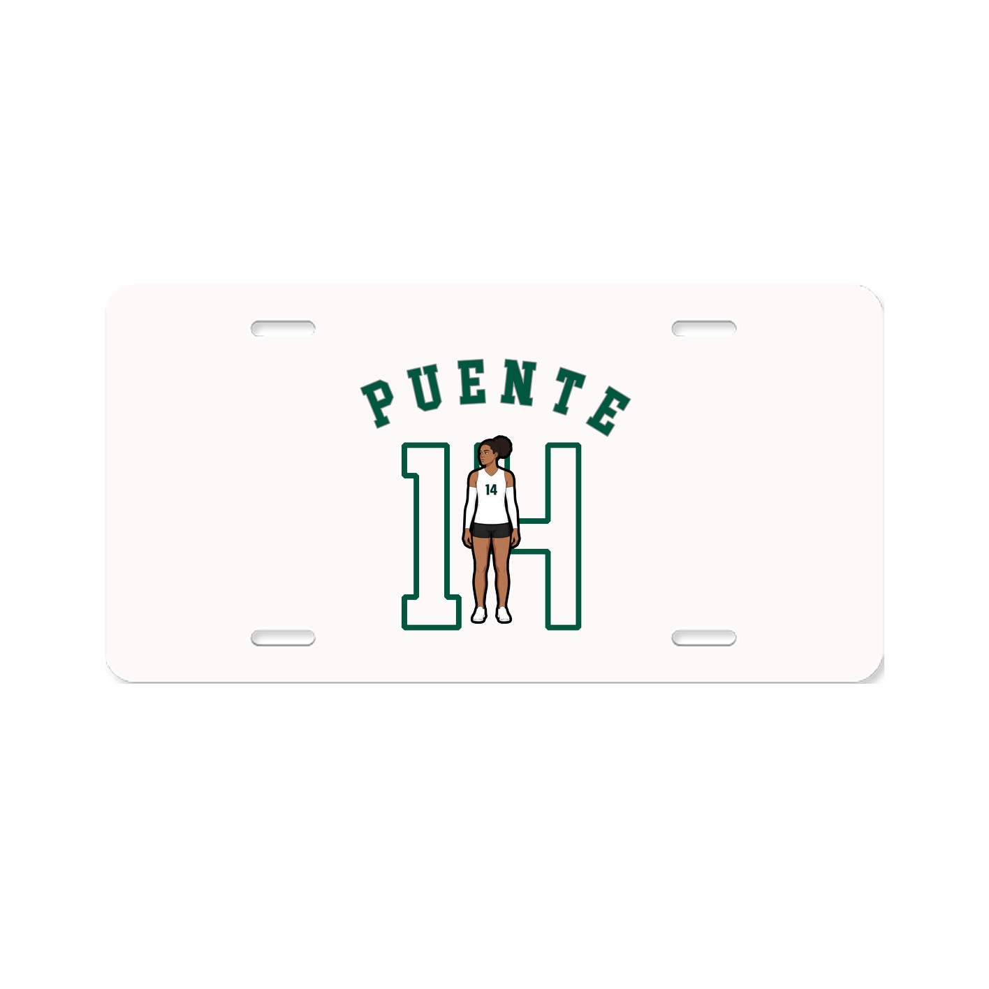 License Plate — Shirsey Arch in Classic
