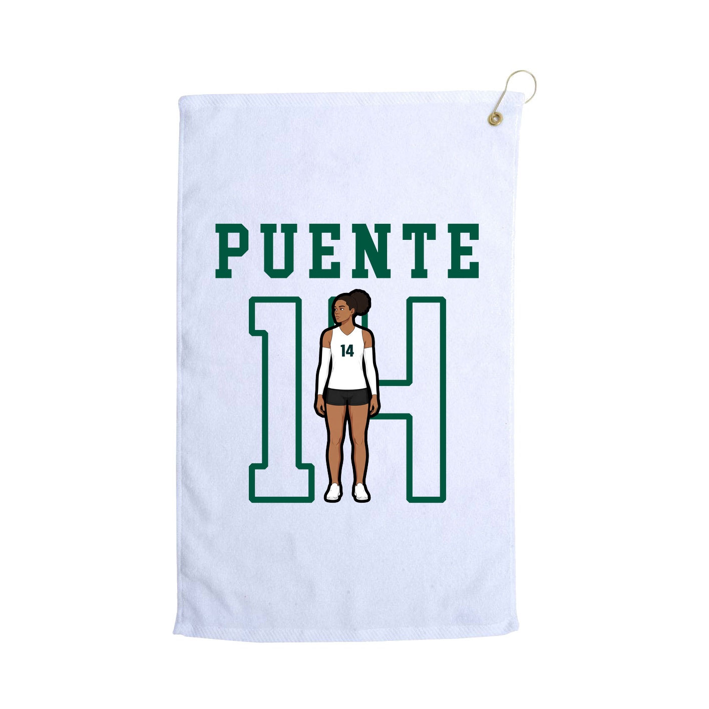 Golf Towel — Shirsey in White