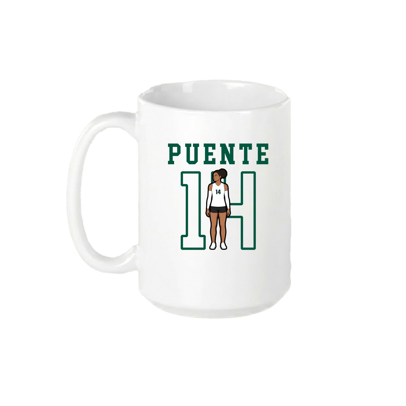 15oz Coffee Mug — Shirsey in White