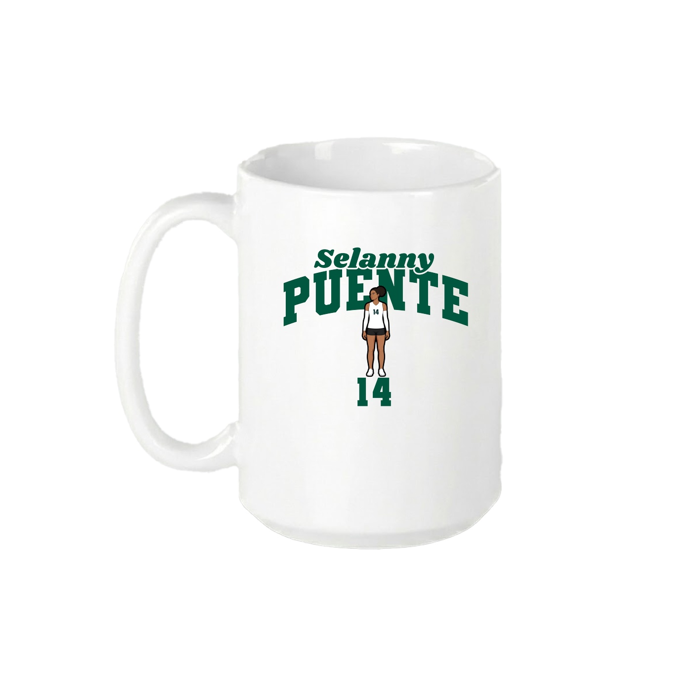 15oz Coffee Mug — Signature Arch in White