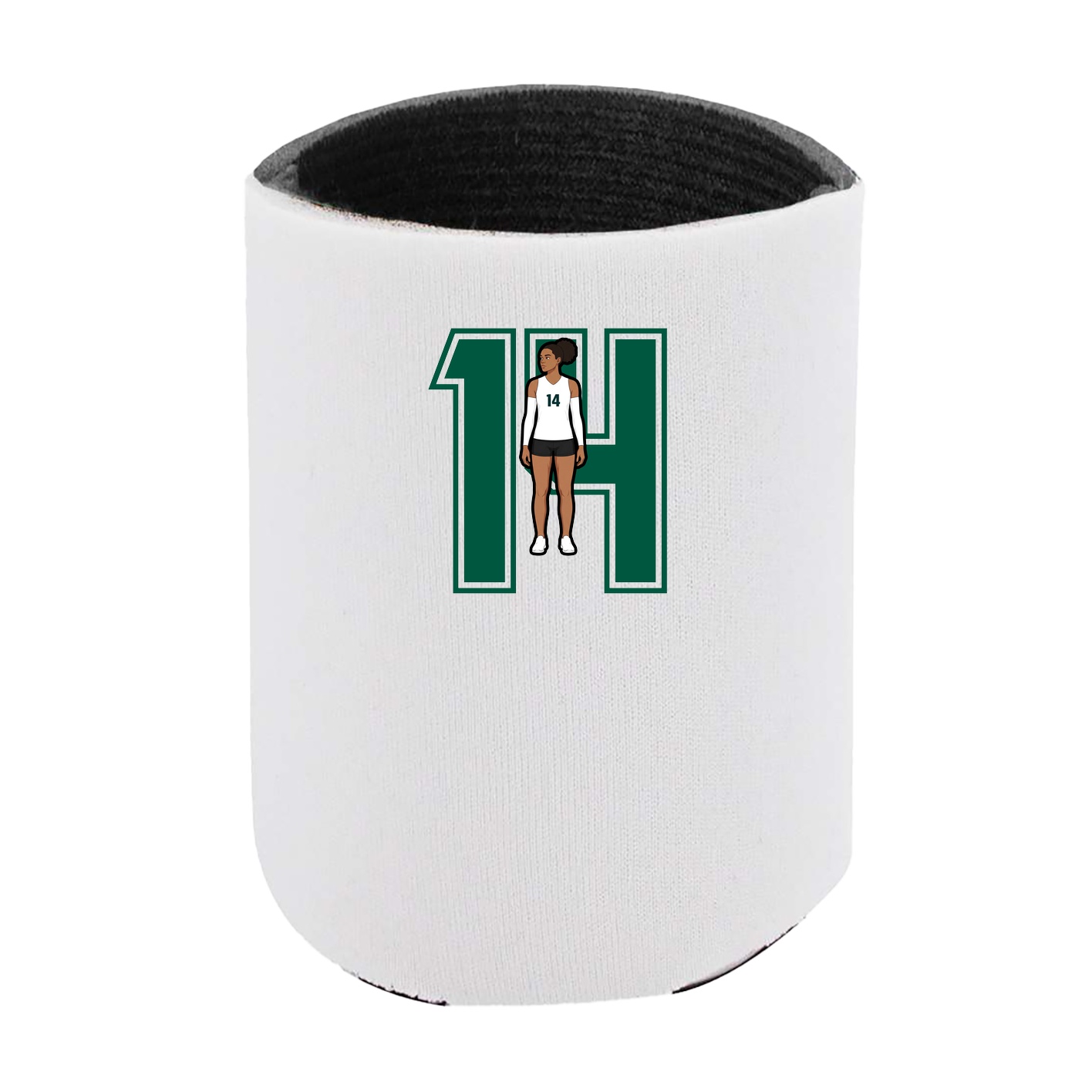 Can Holder — Number in White