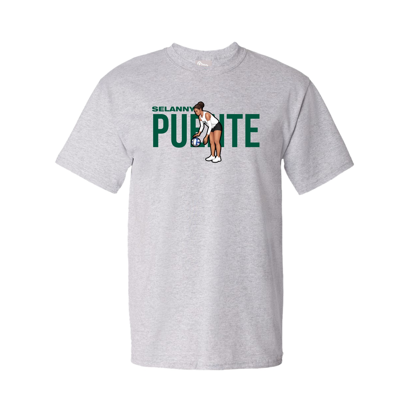Youth Tee — Player Name in Grey