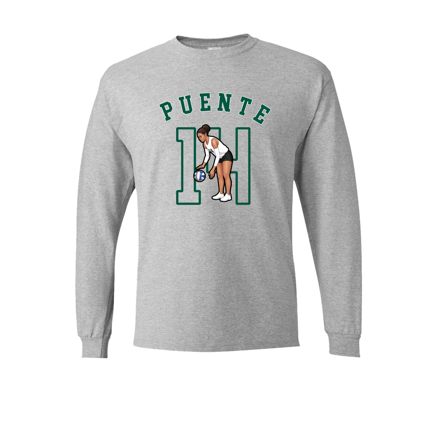 Long Sleeve Tee — Shirsey Arch in Grey