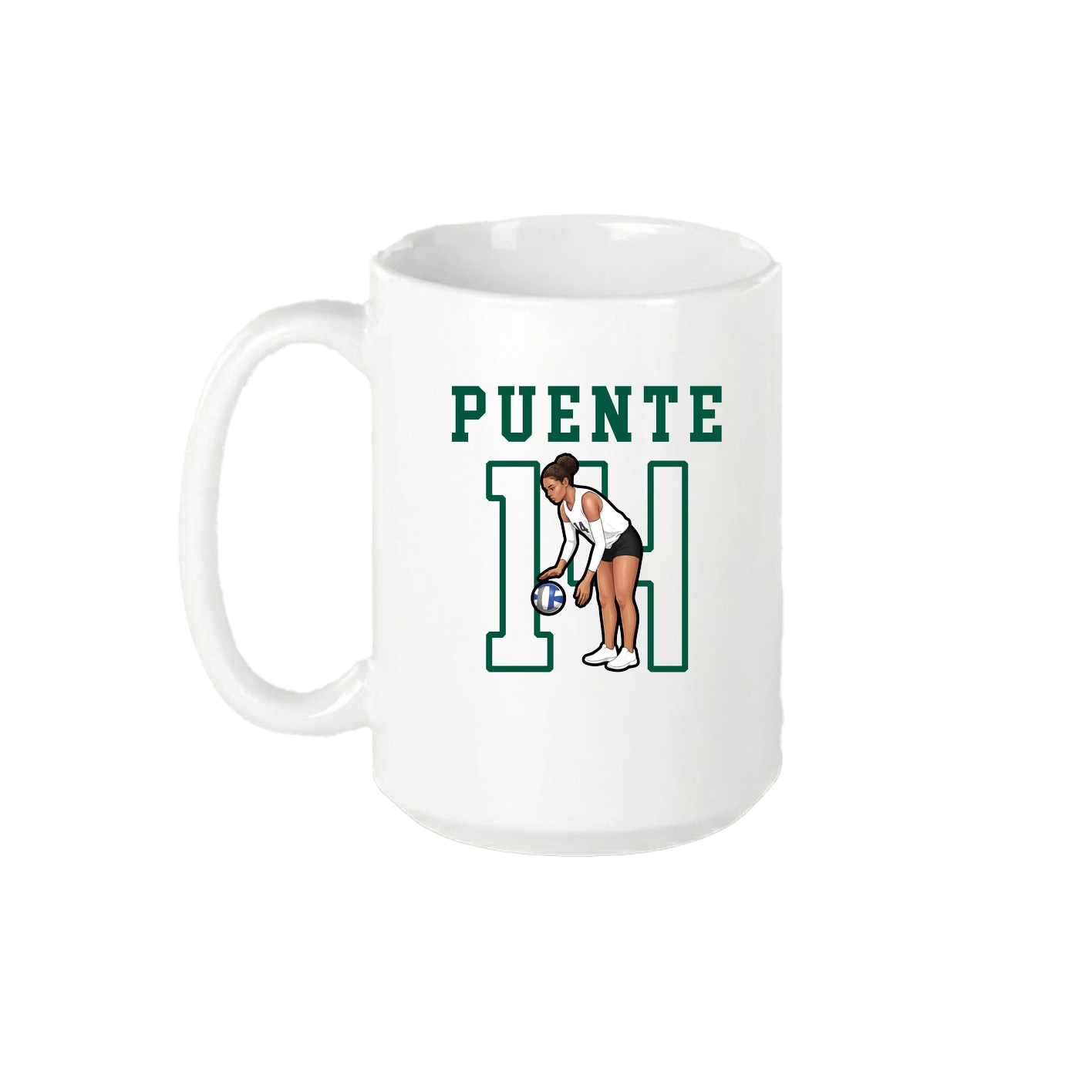15oz Coffee Mug — Shirsey in White