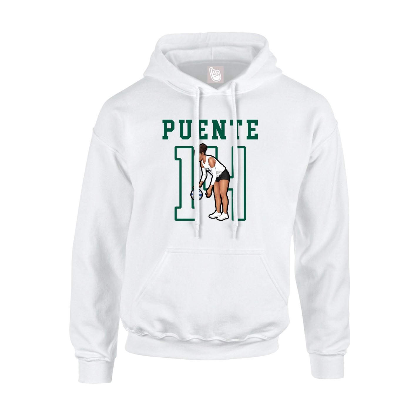 Youth Hoodie — Shirsey in White