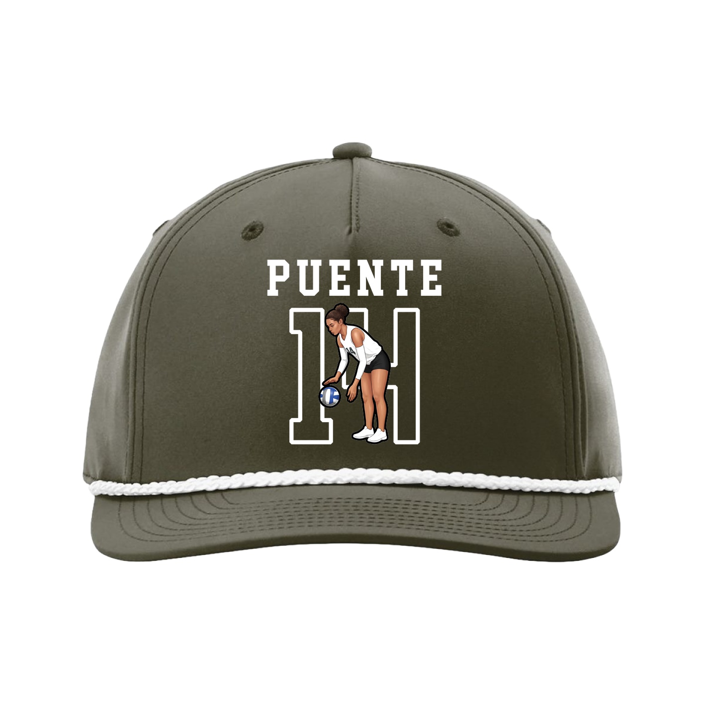 Five-Panel Classic Rope Cap — Shirsey in Green