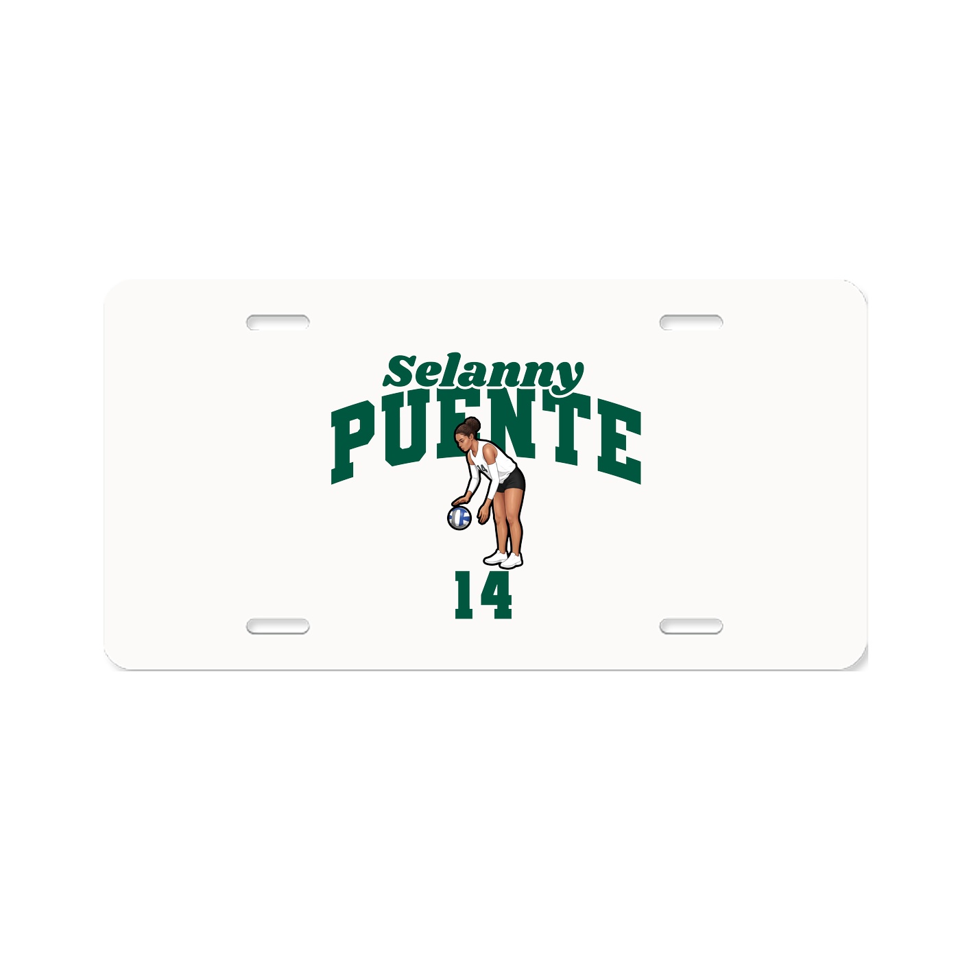 License Plate — Signature Arch in Classic