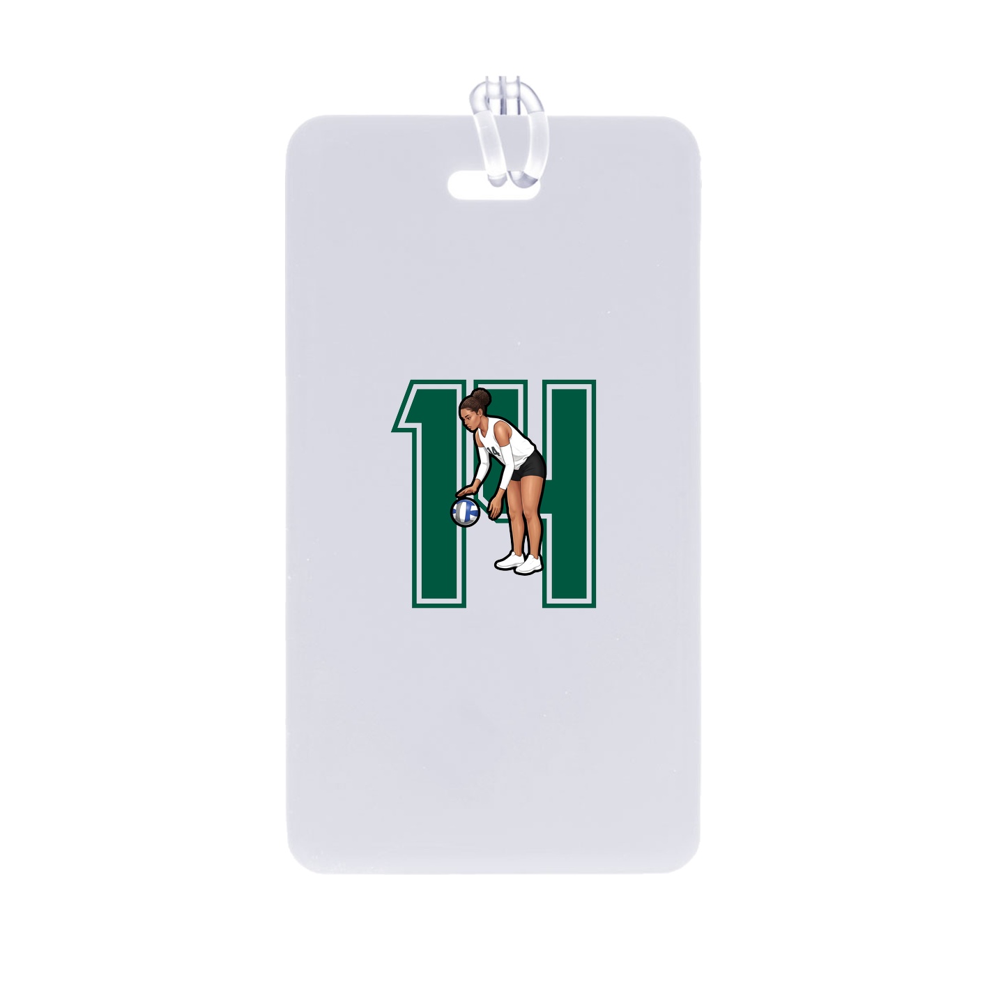 Bag Tag — Number in Classic