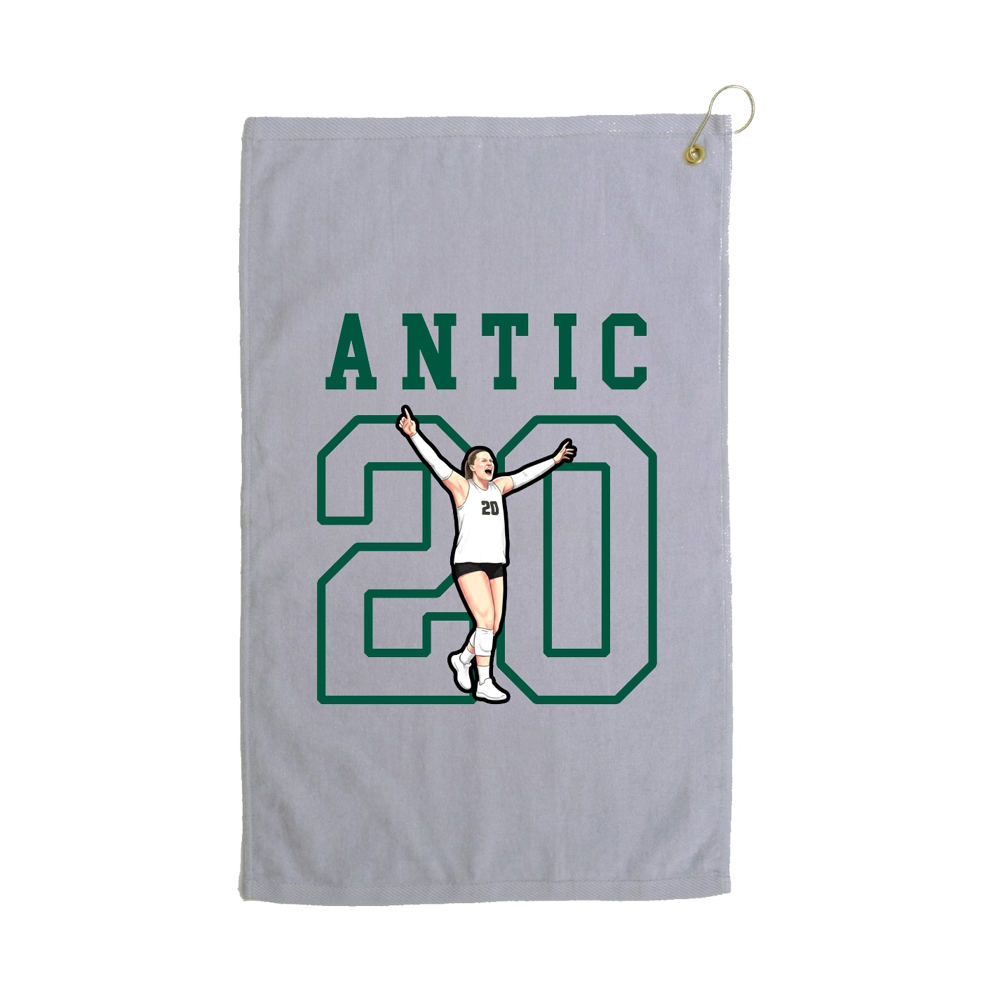 Golf Towel — Shirsey in Grey