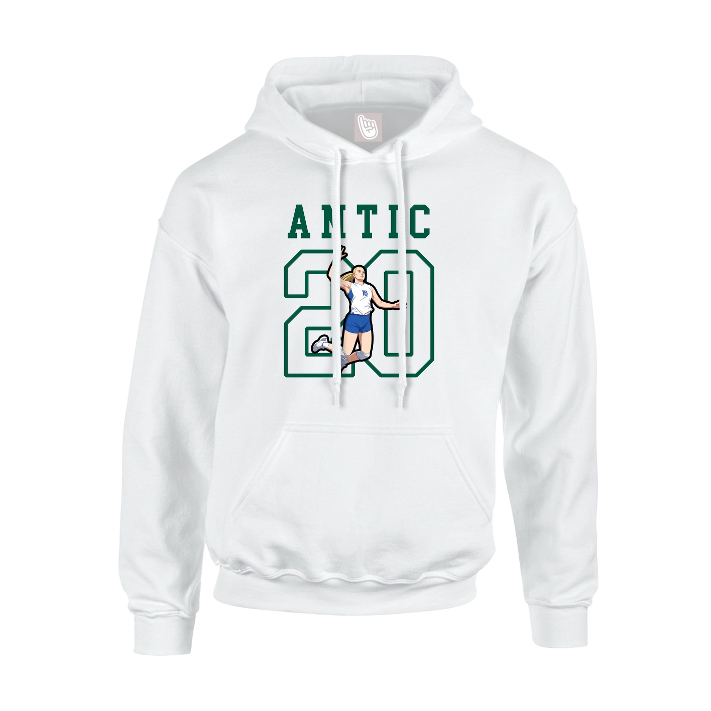 Youth Hoodie — Shirsey in White