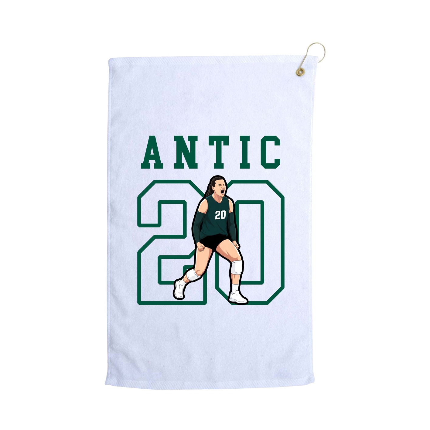 Golf Towel — Shirsey in White
