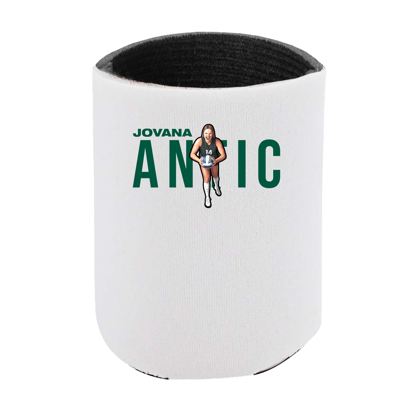 Can Holder — Player Name in White