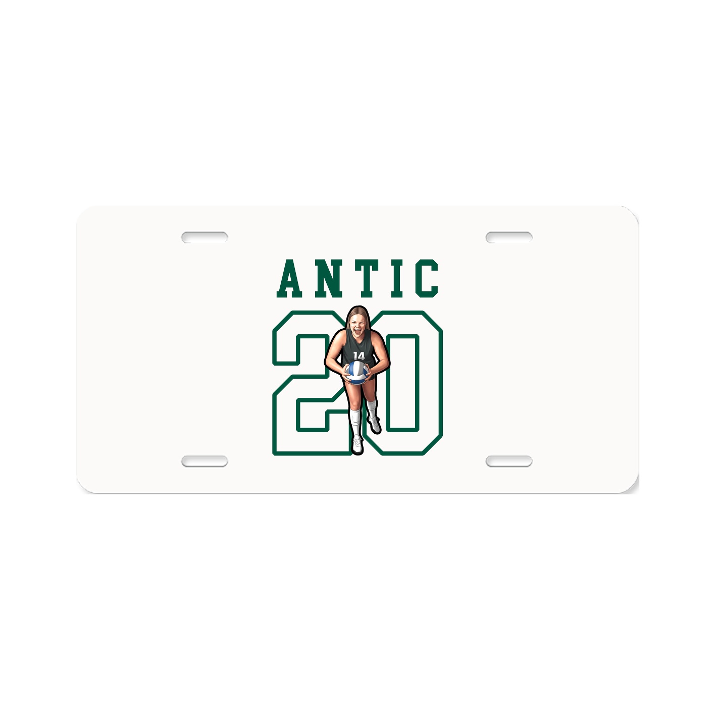 License Plate — Shirsey in Classic
