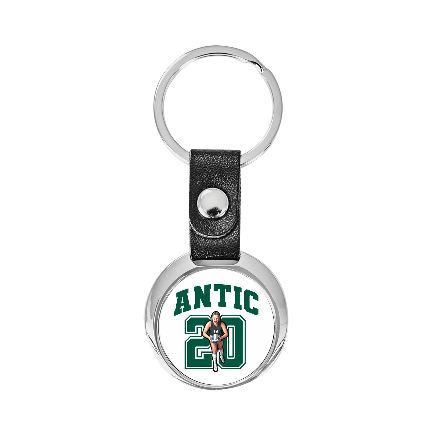 Key Chain — Number in Classic