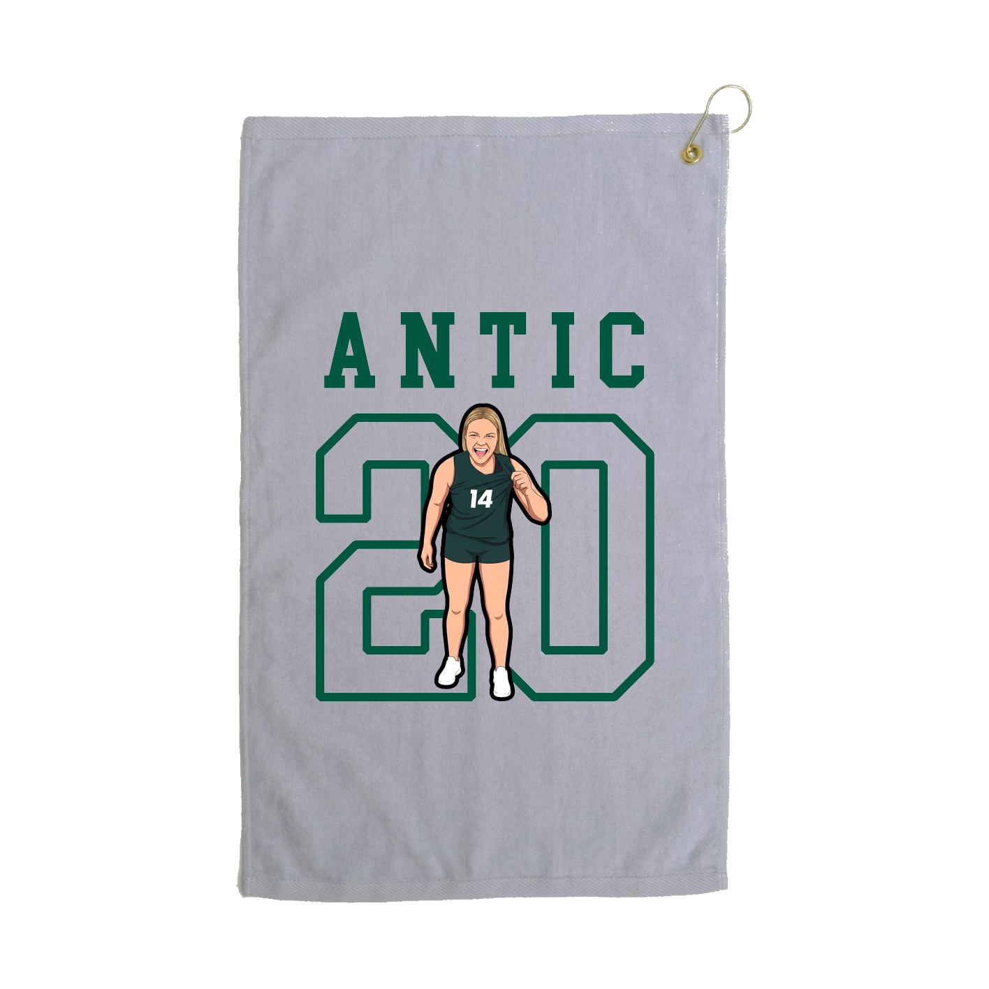 Golf Towel — Shirsey in Grey