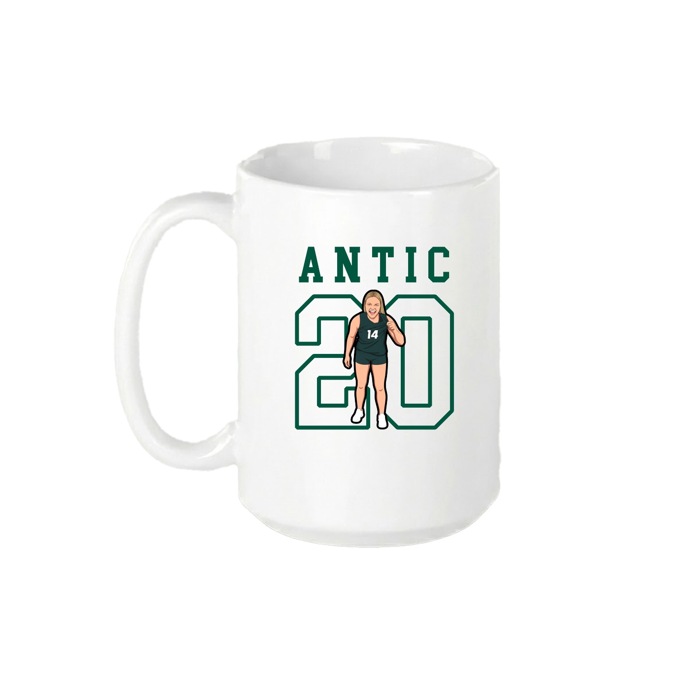 15oz Coffee Mug — Shirsey in White