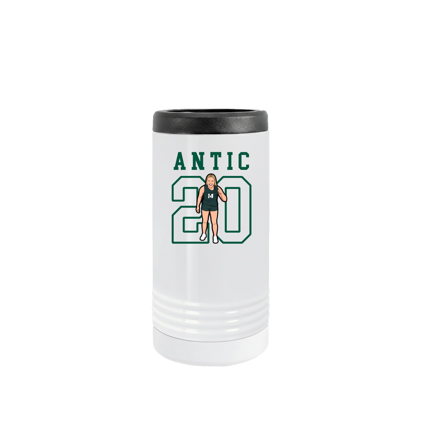 Slim Beverage Holder — Shirsey in White