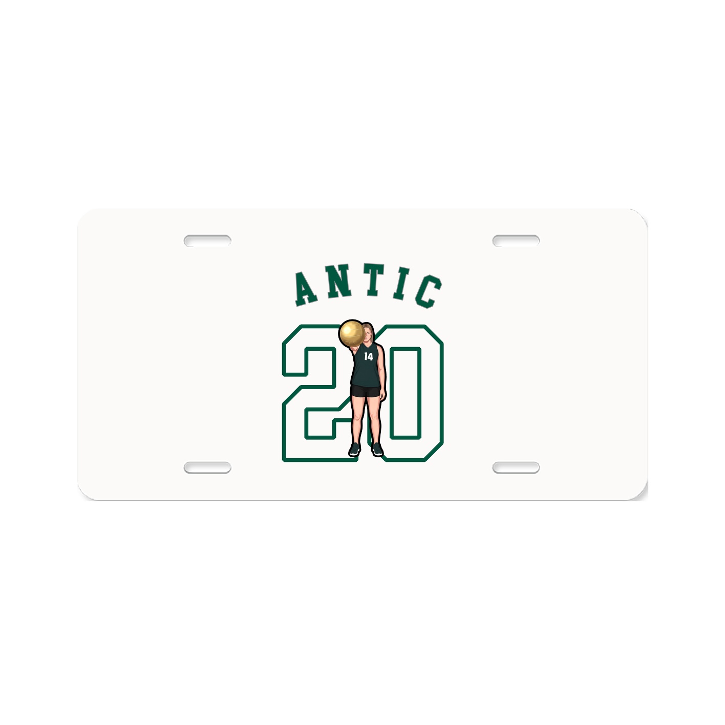 License Plate — Shirsey Arch in Classic