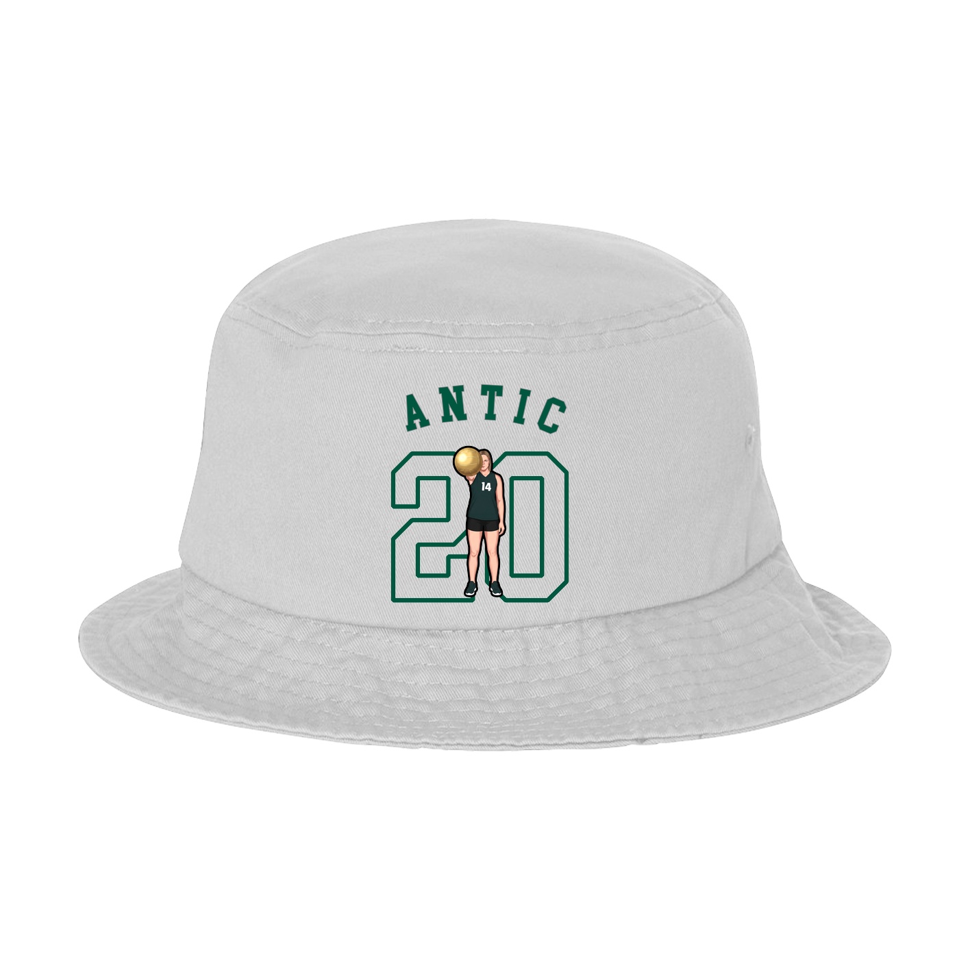 Bucket Cap — Shirsey Arch in White