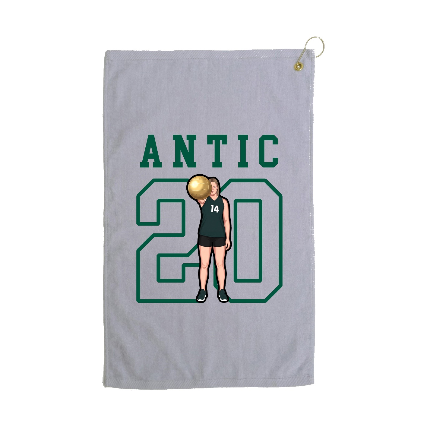 Golf Towel — Shirsey in Grey