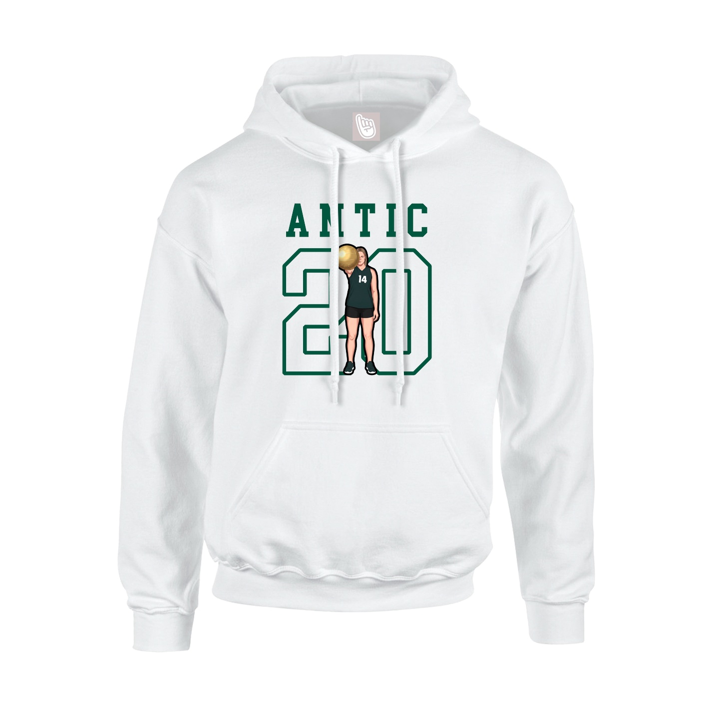 Youth Hoodie — Shirsey in White