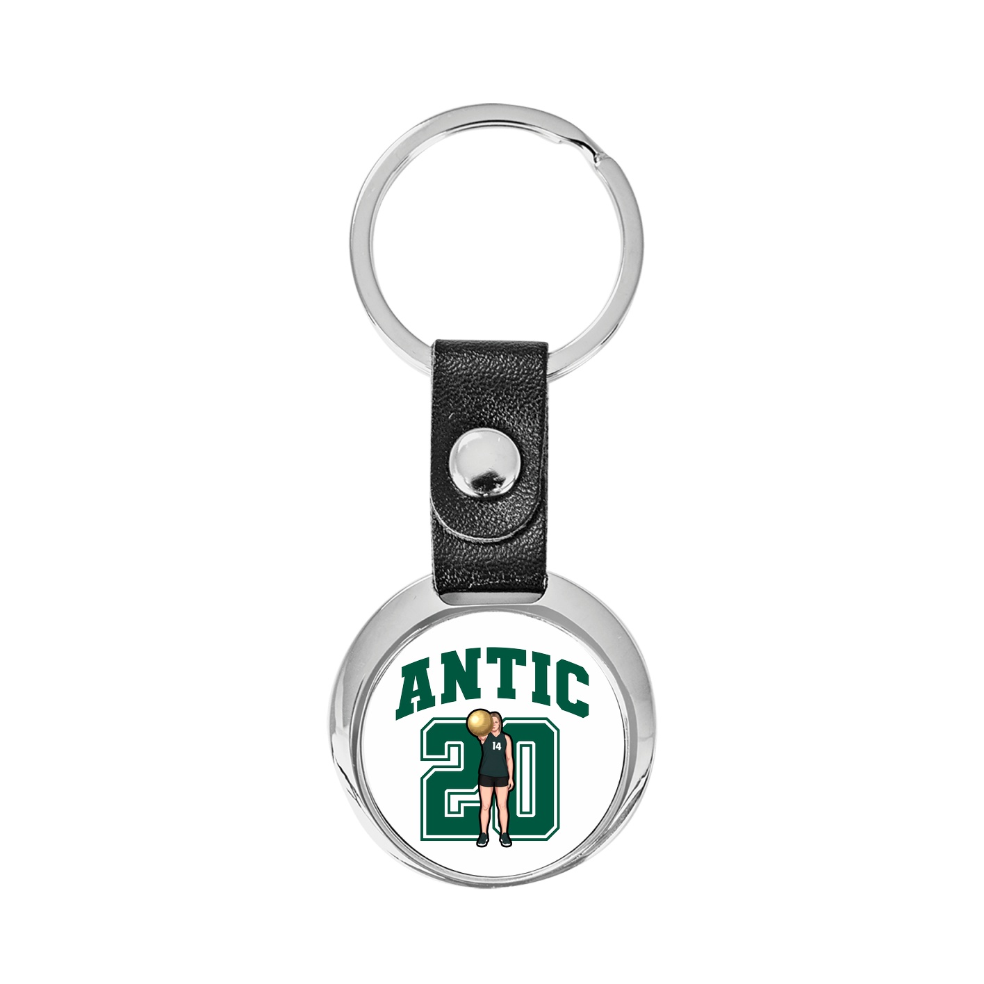 Key Chain — Number in Classic
