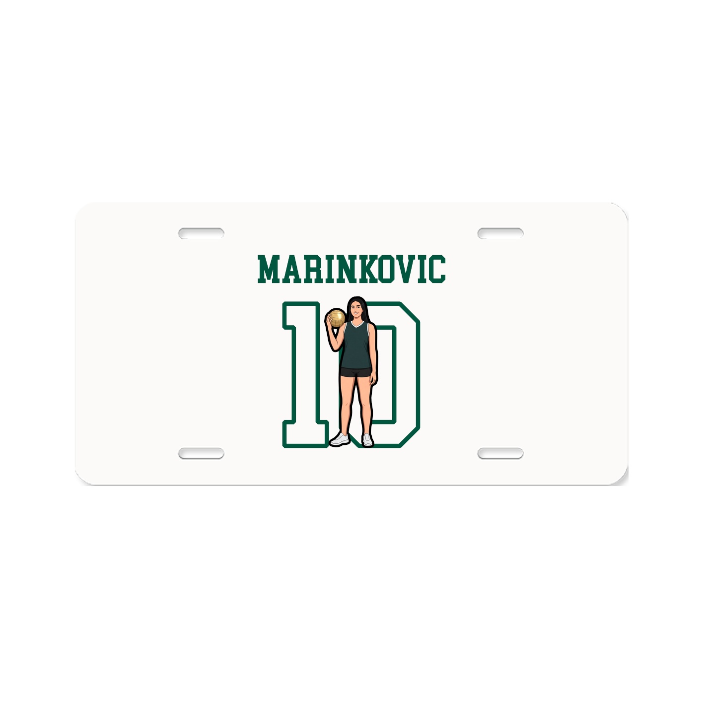 License Plate — Shirsey in Classic