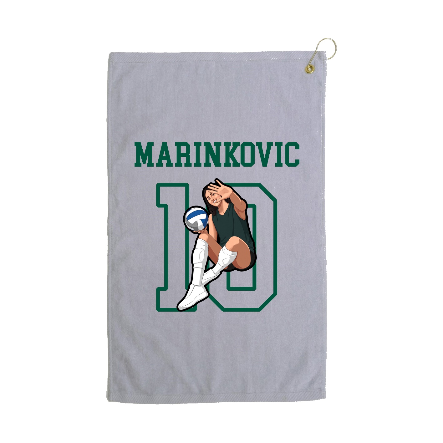Golf Towel — Shirsey in Grey