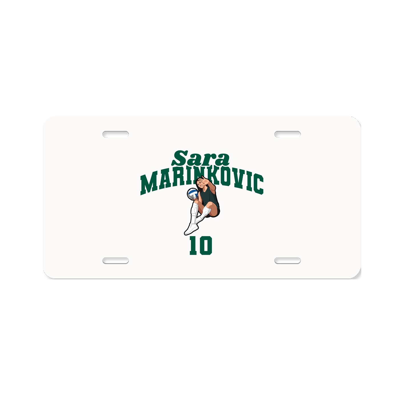 License Plate — Signature Arch in Classic