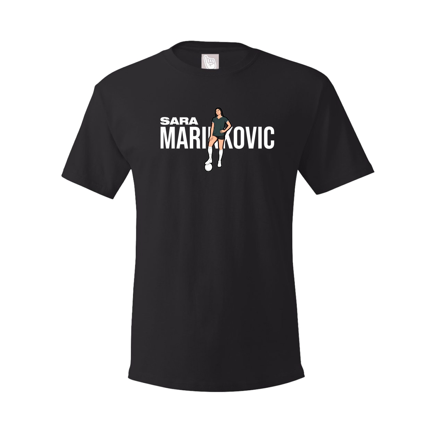 Youth Tee — Player Name in Black
