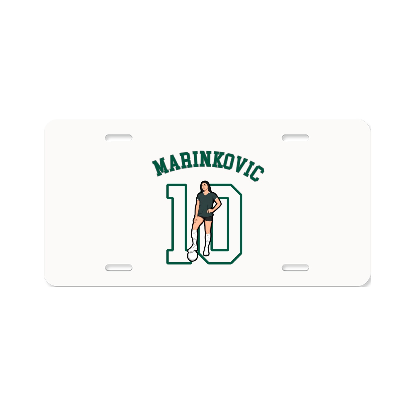 License Plate — Shirsey Arch in Classic