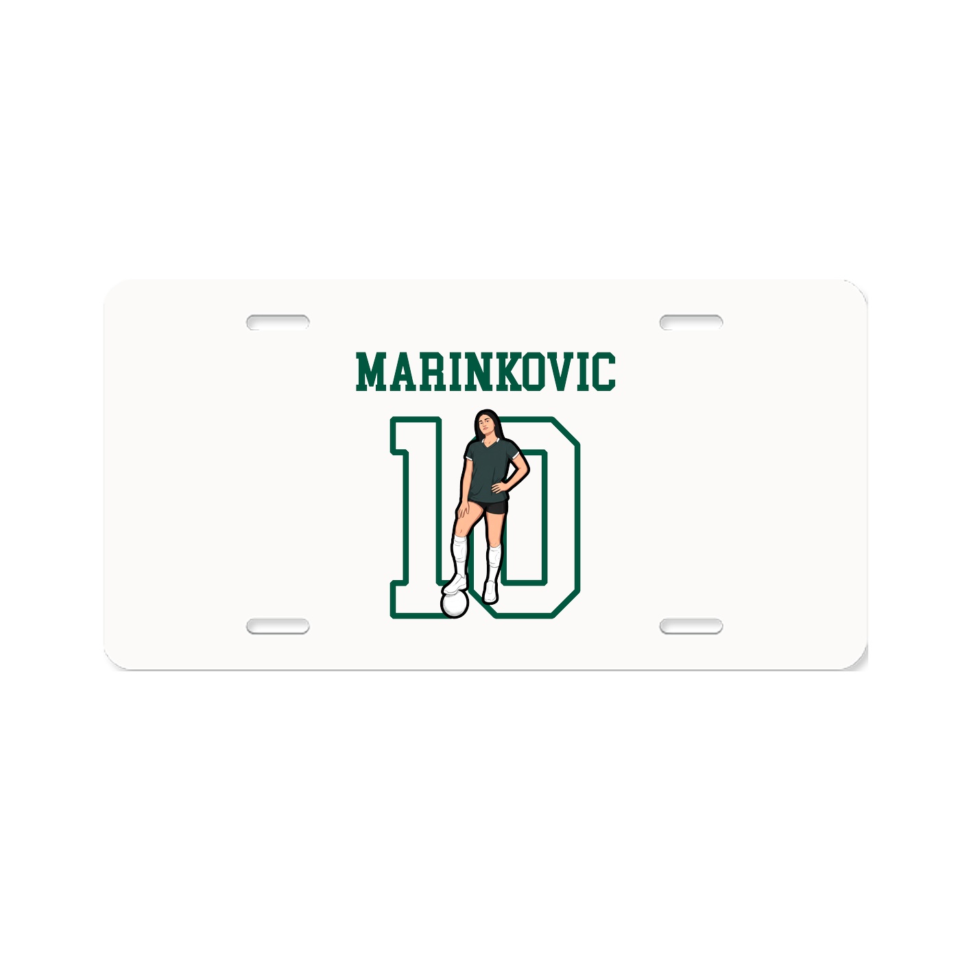 License Plate — Shirsey in Classic