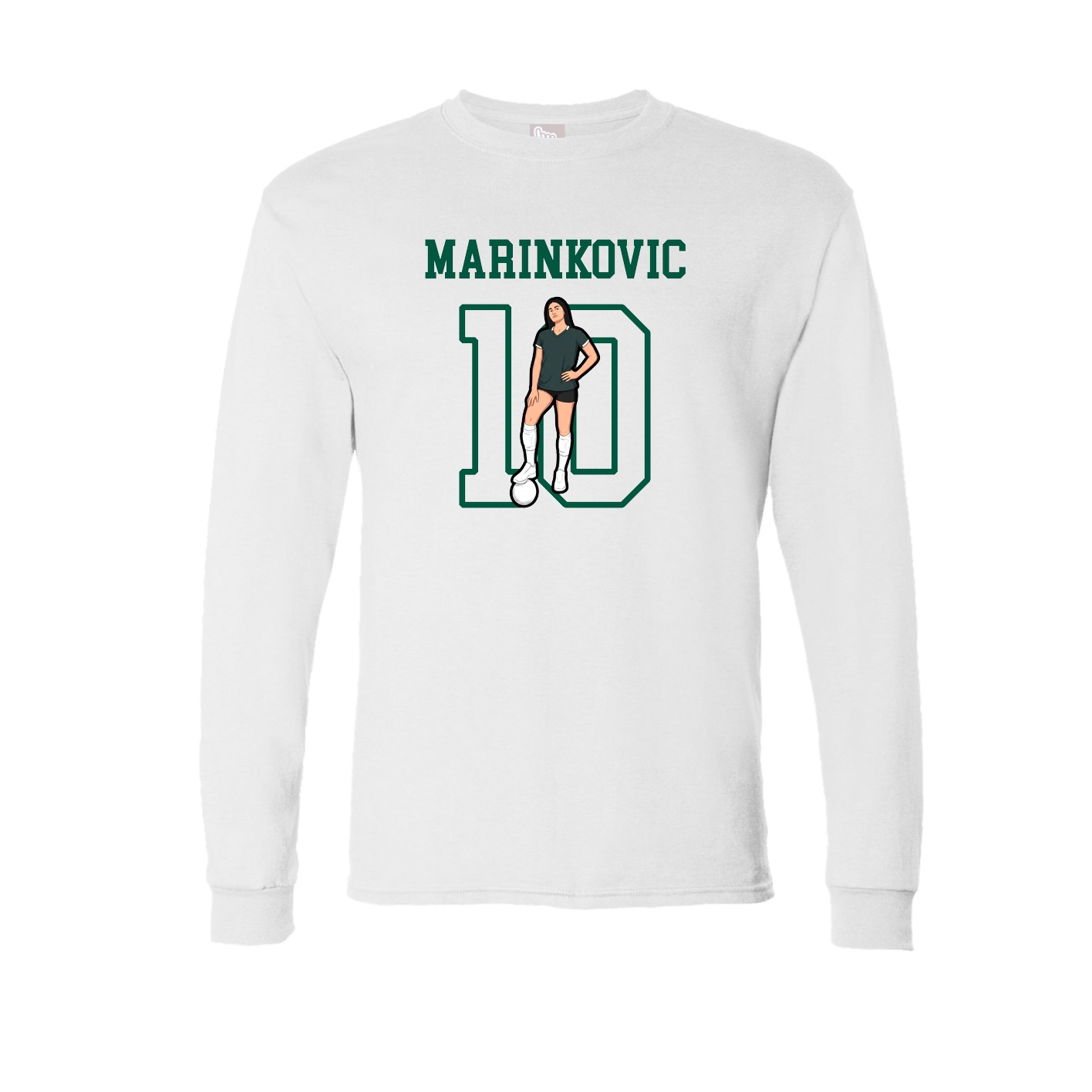 Long Sleeve Tee — Shirsey in White