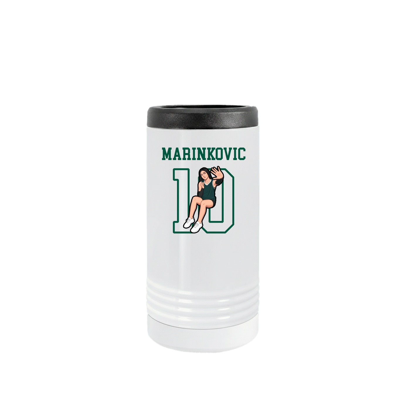 Slim Beverage Holder — Shirsey in White