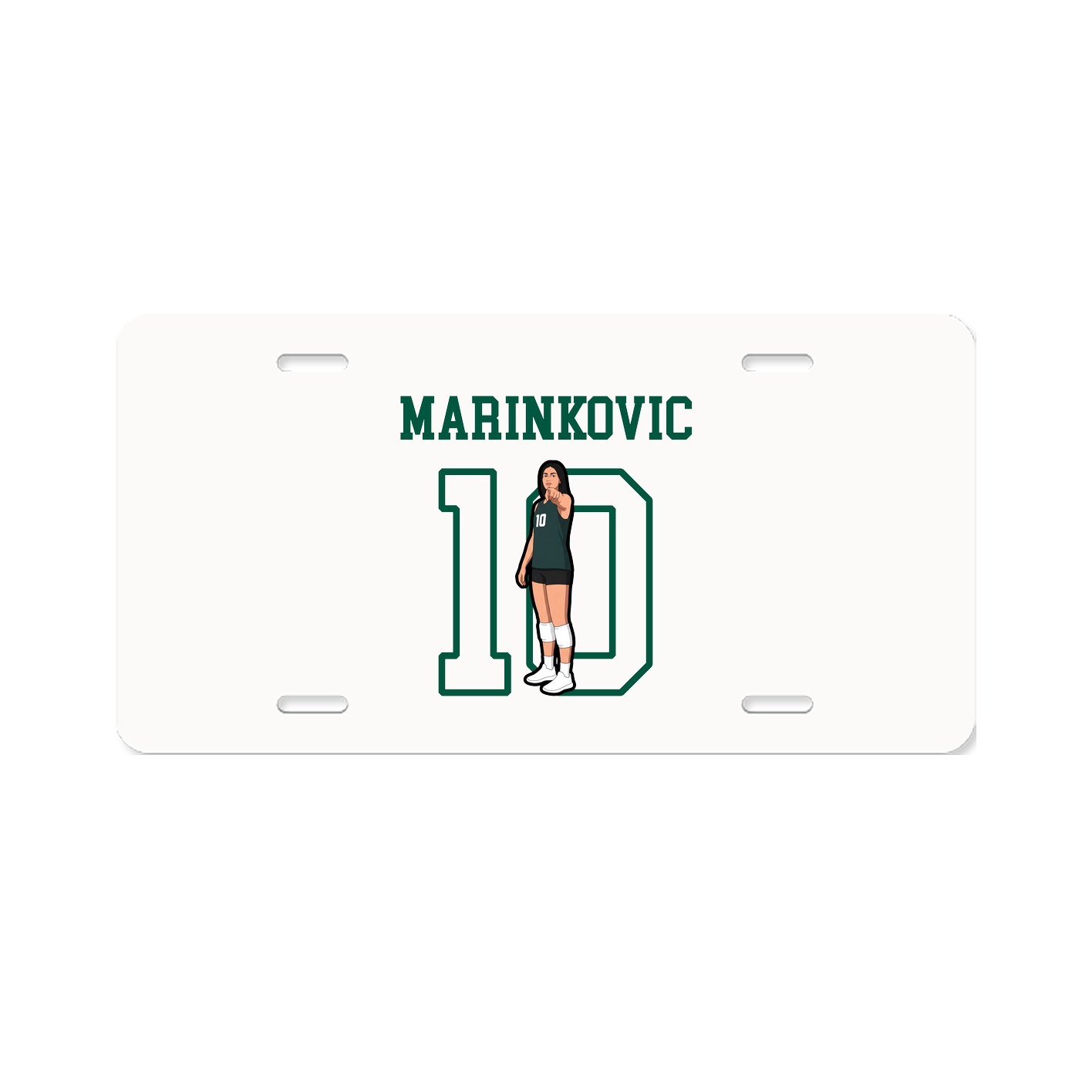 License Plate — Shirsey in Classic