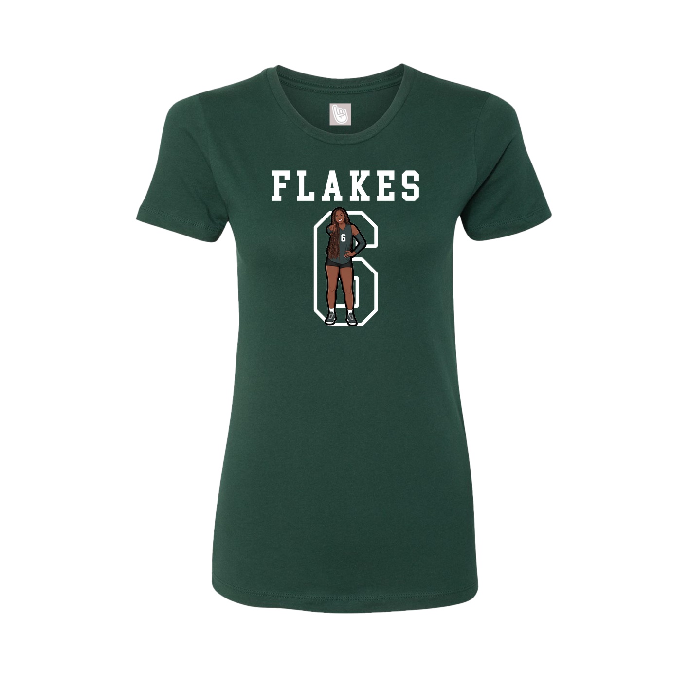 Fitted Women's Tee — Shirsey in Green