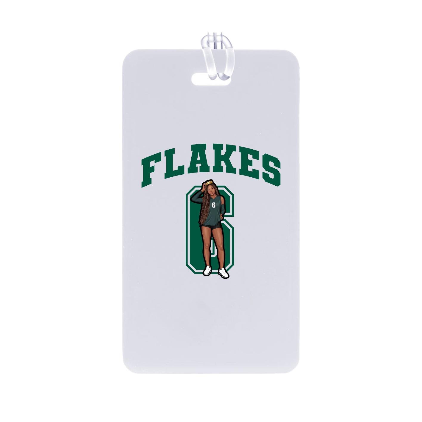Bag Tag — Number in Classic